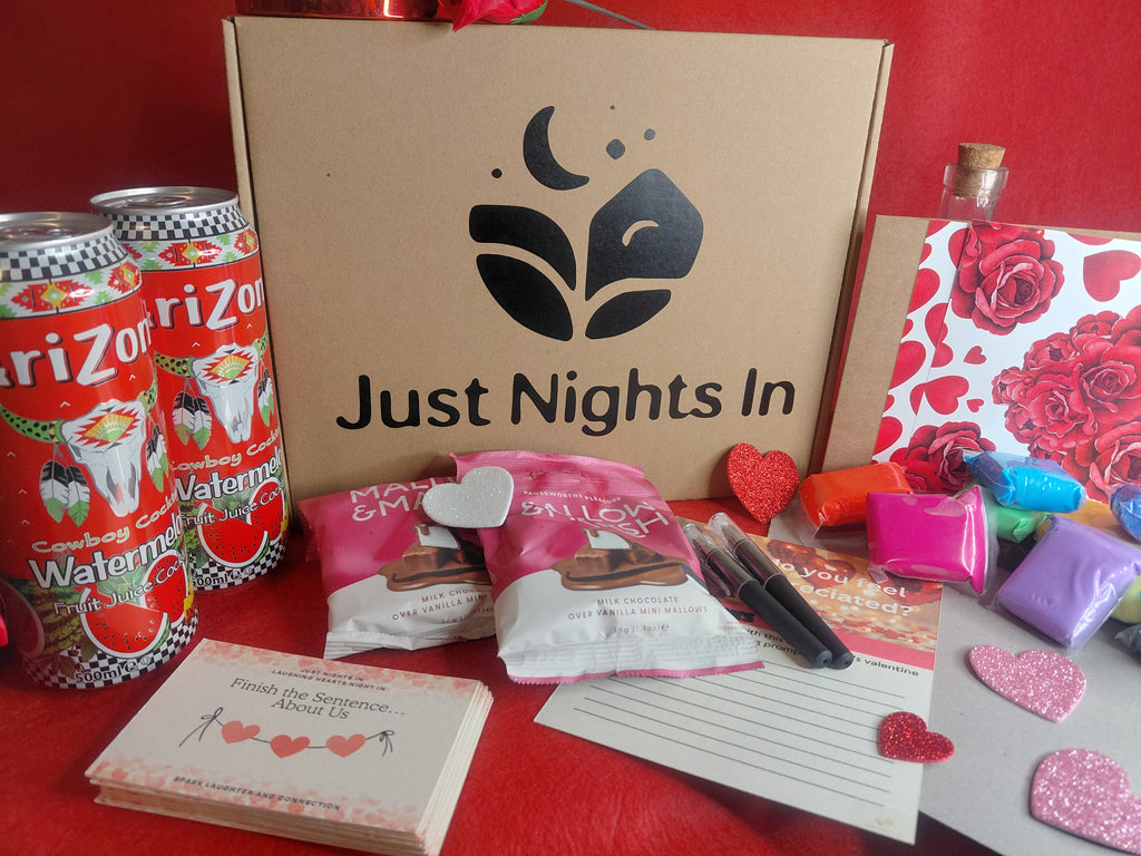 Laughing Hearts Box contents